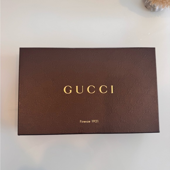 Gucci Black Microguccissma Leather Wallet On Chain (WOC) - Picture 10 of 16